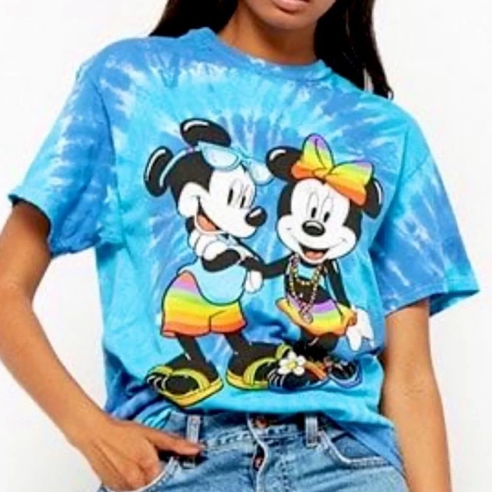 Disney Mickey & Minnie Tie Dye shirt